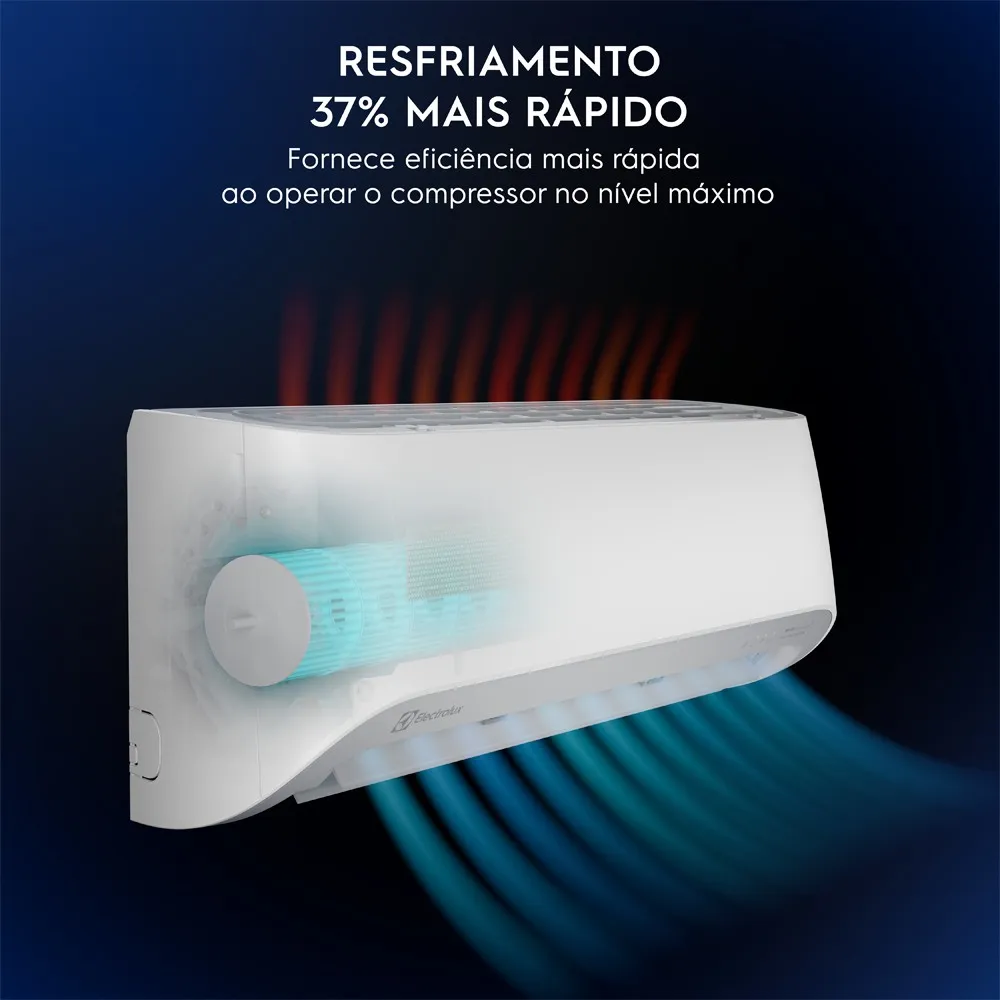 Ar-Condicionado Split Electrolux 9.000 BTUs Color Adapt Frio (UI09F/UE09F)