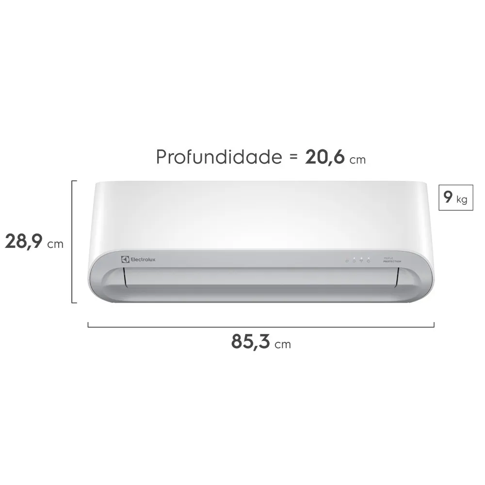 Ar-Condicionado Split Electrolux Inverter 12.000 BTUs Color Adapt Quente/Frio (JI12R/JE12R)