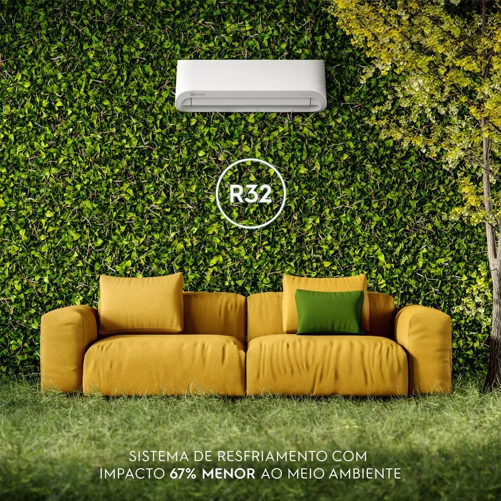 Ar-Condicionado Split Electrolux 12.000 BTUs Color Adapt Quente/Frio com Wi-fi (YI12R/YE12R)
