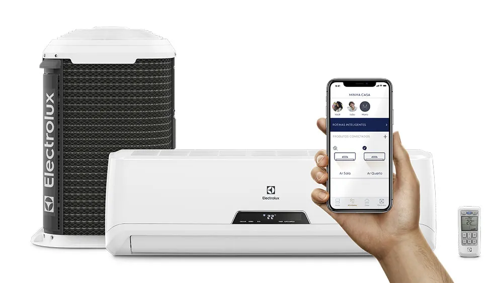 Ar-Condicionado Split Electrolux Inverter 9.000 BTUs Frio com Wi-fi (XI09F/XE09F)
