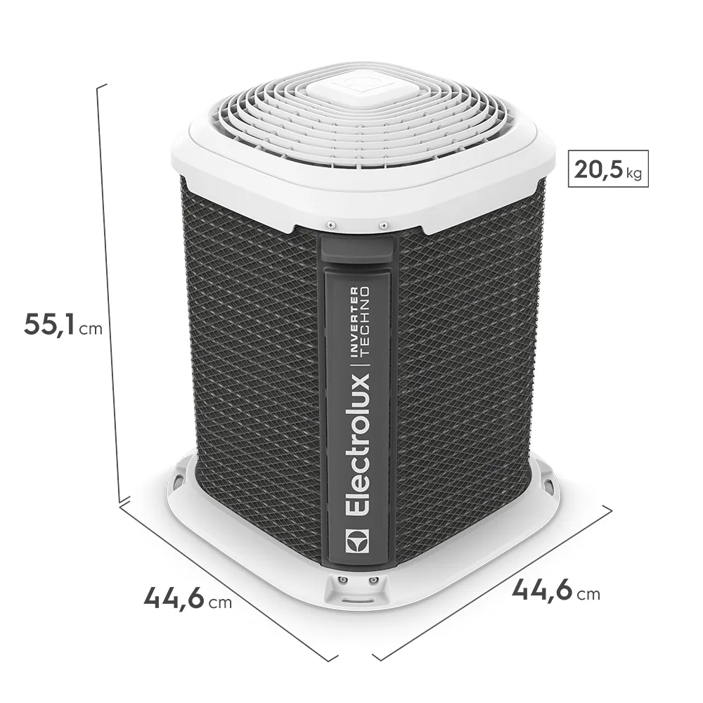 Ar-Condicionado Electrolux Inverter Split 9.000 BTUs Quente/Frio com Função Eco (QI09R/QE09R)
