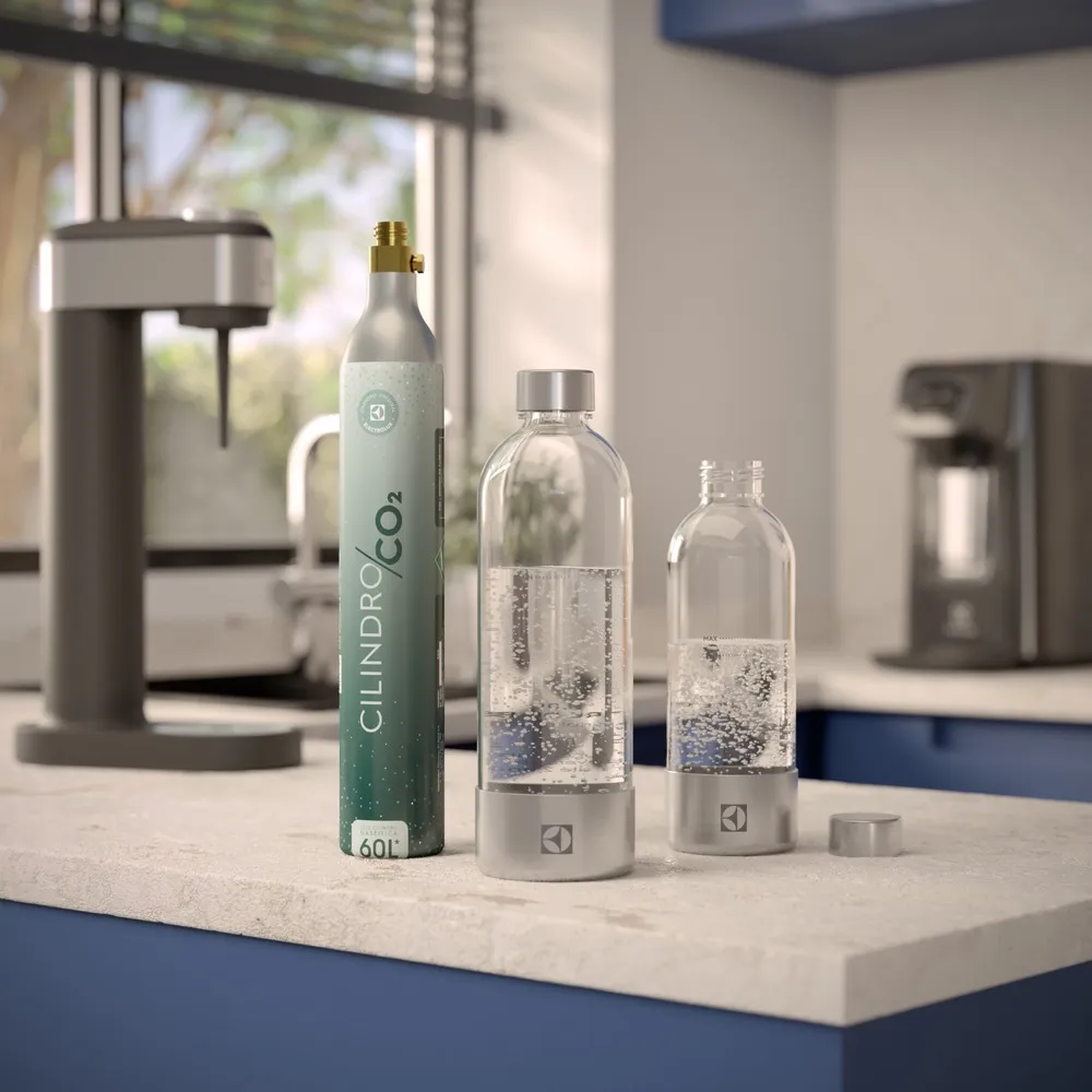Garrafa Plástica Electrolux para Máquina de Gaseificar Água 0,5L