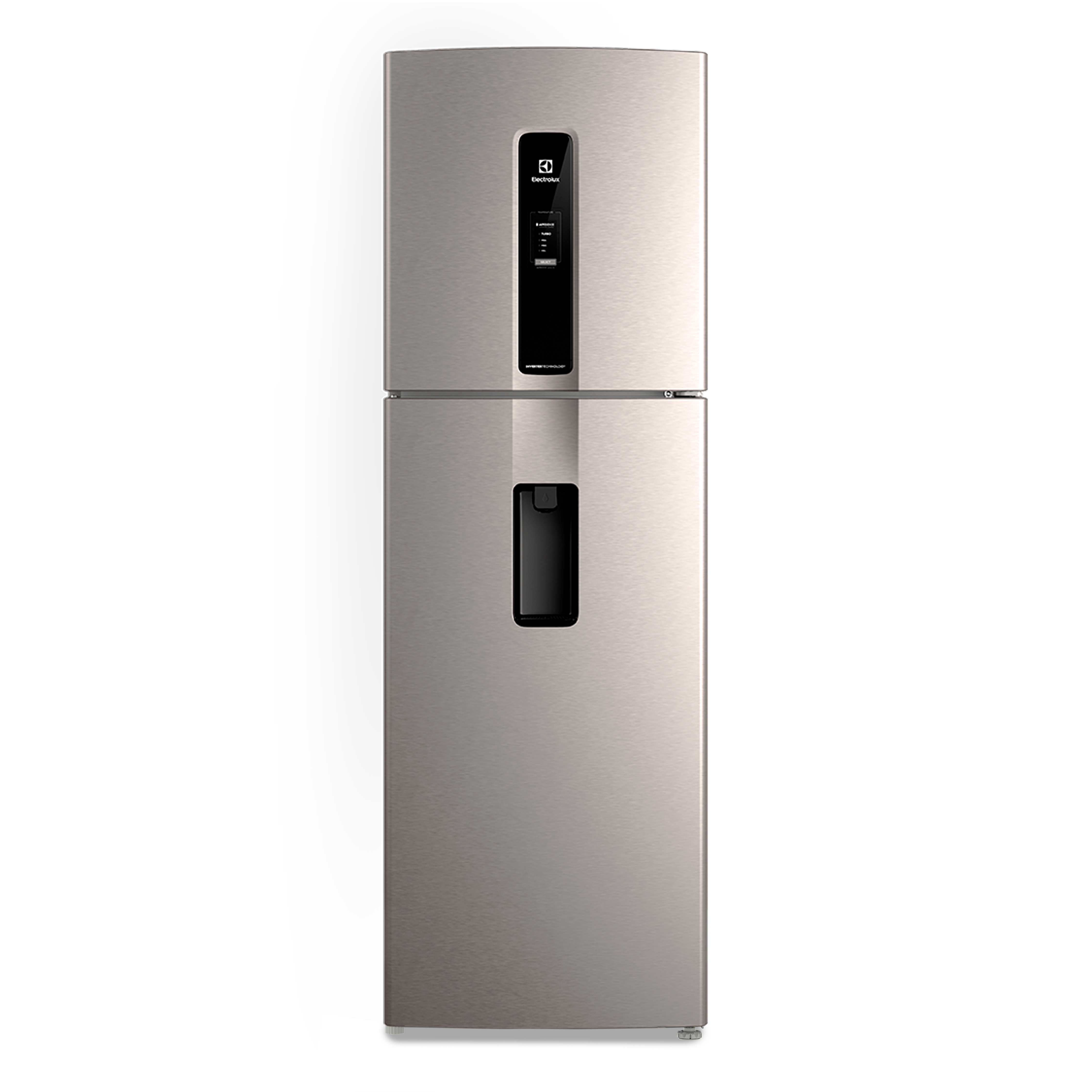 Geladeira Electrolux Frost Free Inverter 409L Água na Porta com AutoSense Duplex Inox Look (IW46S)