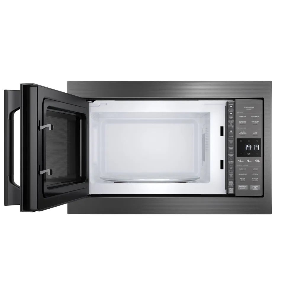 Micro-ondas de Embutir Electrolux 34L cor Inox Experience com Painel Inteligente (ME3BC)