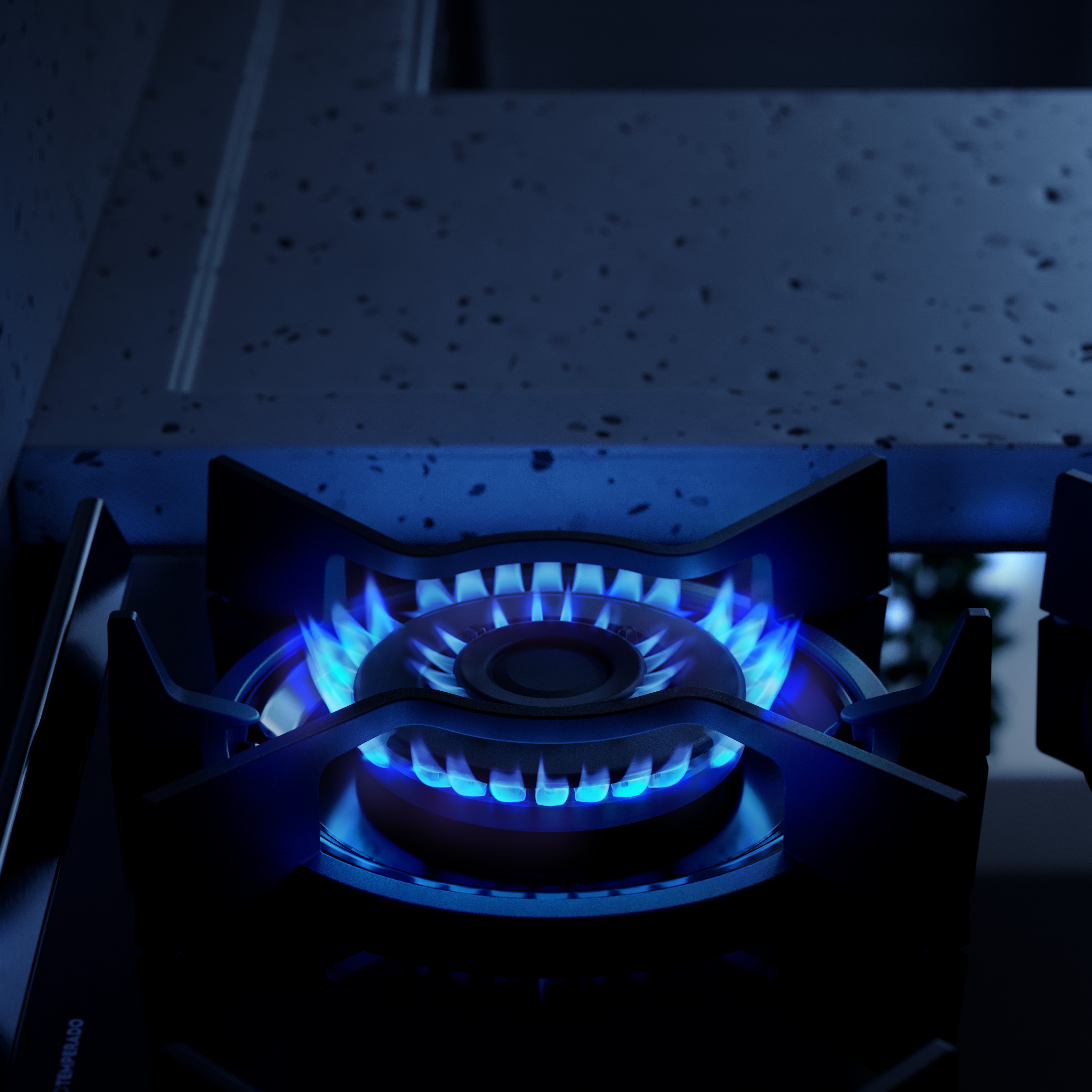 Fogão 4 bocas Electrolux Preto Efficient Mesa Vidro, Tripla Chama e PerfectCook (FE4GB)