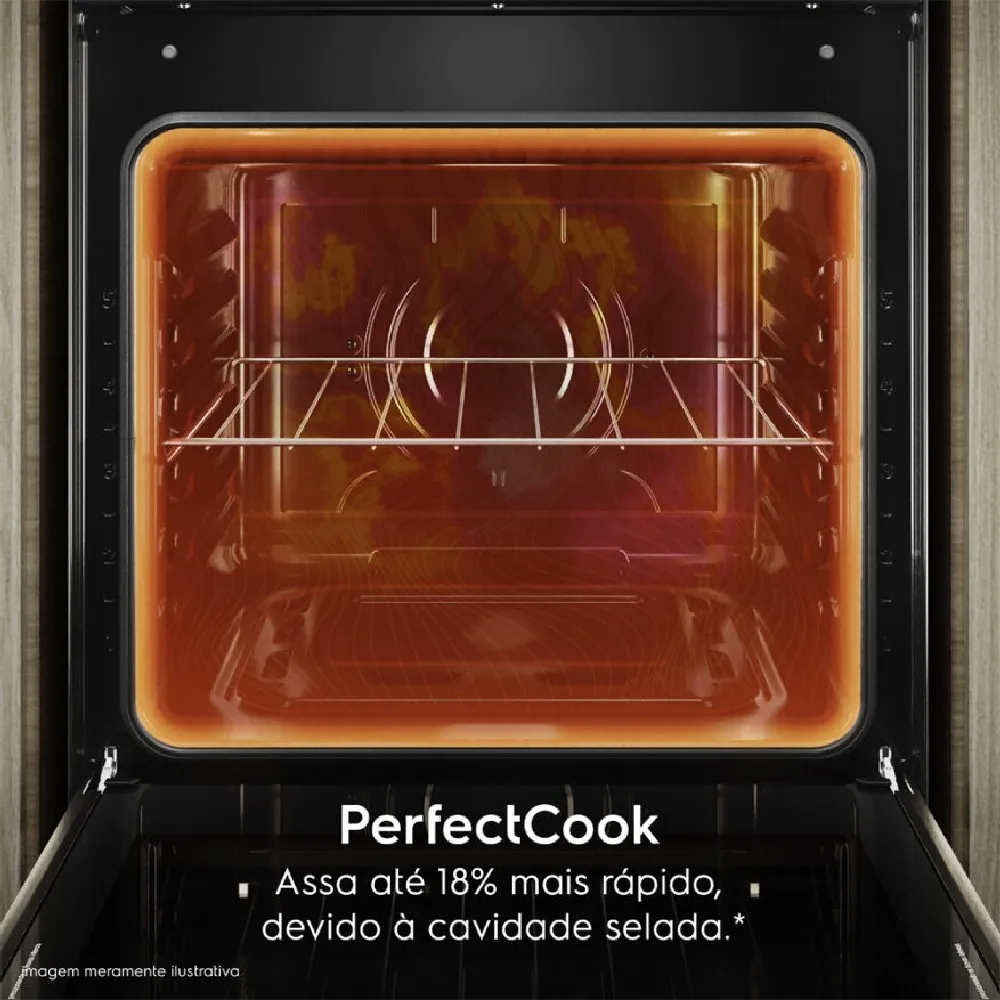 Fogão 5 bocas Electrolux Cinza Experience com Mesa Inox, Timer e Tripla Chama (FE5TC)