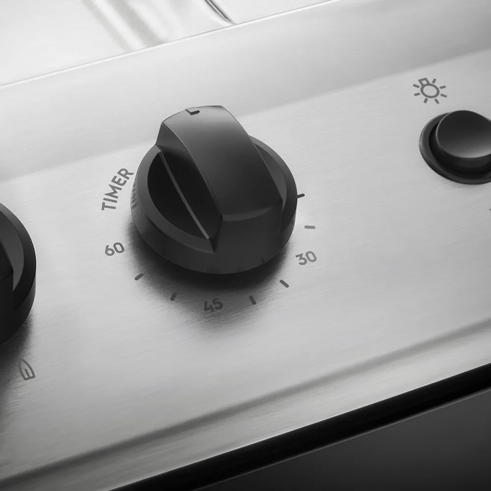 Fogão 4 Bocas de Embutir Electrolux Preto com Grill e Tripla Chama (56EBT)