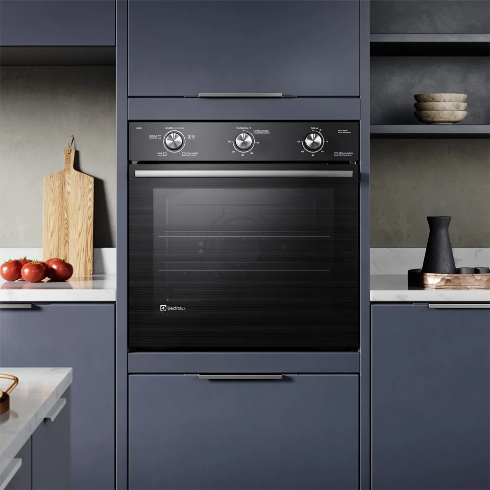 Forno de Embutir Elétrico Electrolux 80L Efficient com PerfectCook (OE8EL)
