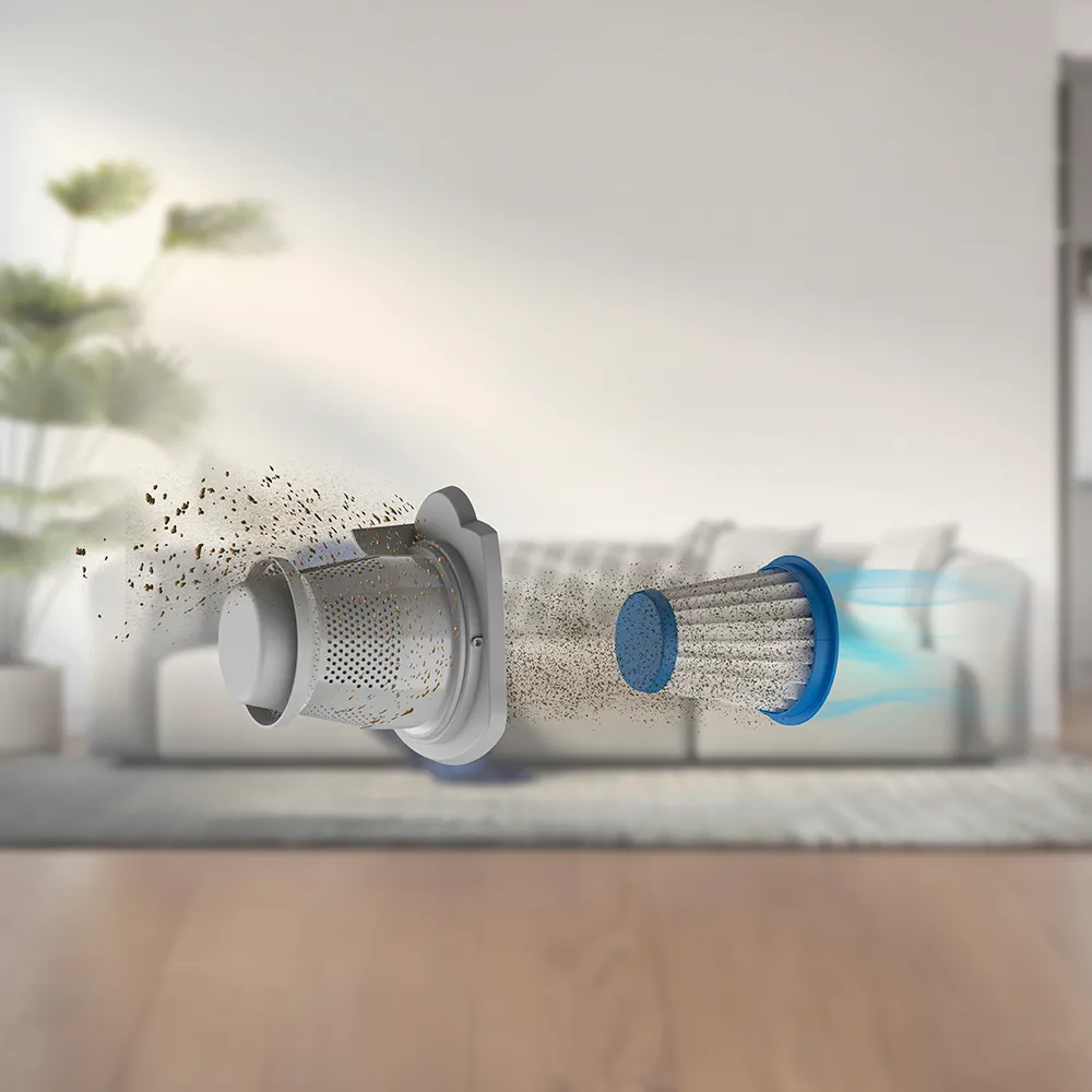 Aspirador de Pó Vertical com Fio Electrolux 1500W 2 em 1 Cyclonic Power Cinza (STK16)