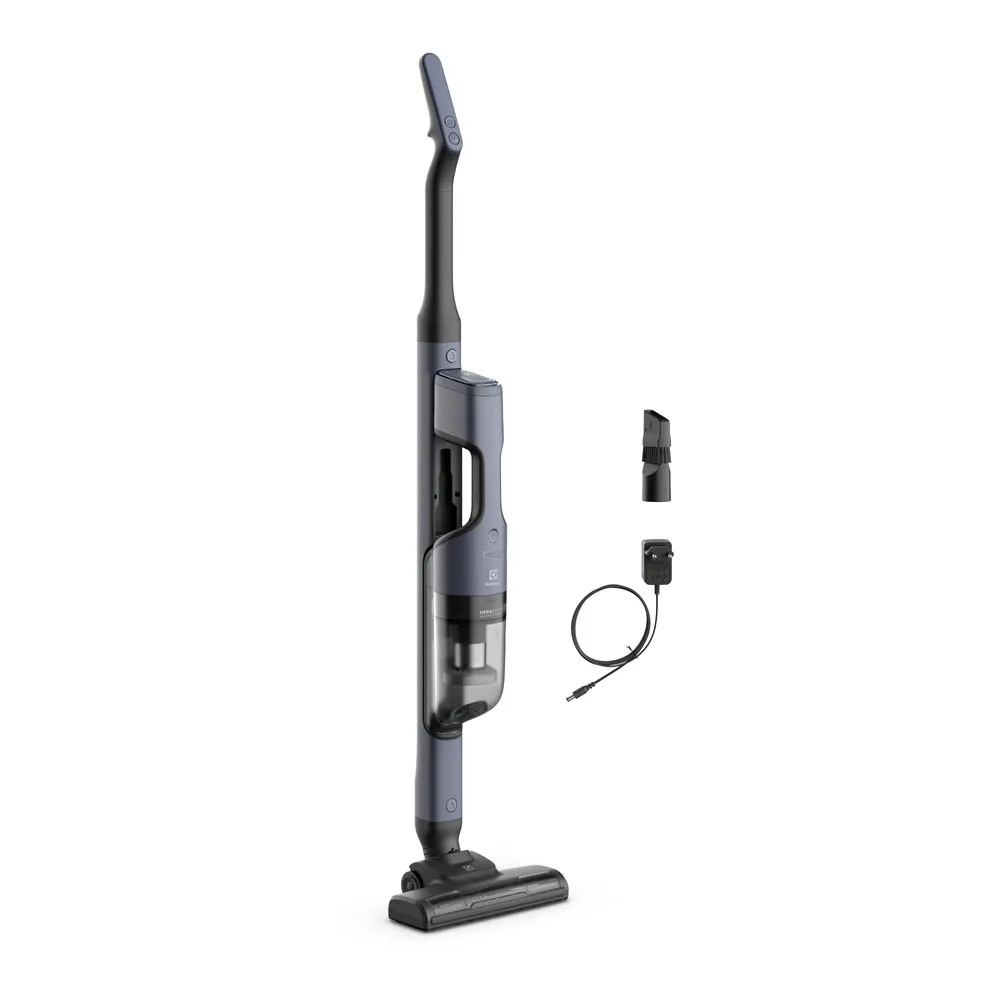 Aspirador de Pó Vertical Sem Fio Electrolux Ergorápido 2 em 1 Cyclonic Power até 30 min Azul (ERG019)